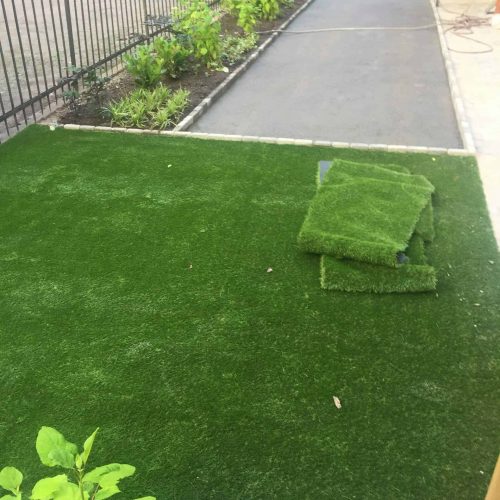 3. Konstgräs och boulebana